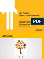 Semana 2 - Presentacion - Los Valores - (Modulo Introductorio) - Ehylc 2022 - 2