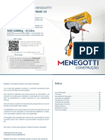 Manual técnico - Guincho elétrico PRIME V2 - Menegotti