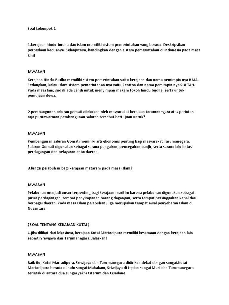 Menjelajahi Jejak Masa Lalu: Contoh Soal Sejarah Peminatan Kelas X Semester 2 (Essay) Menjelajahi Jejak Masa Lalu: Contoh Soal Sejarah Peminatan Kelas X Semester 2 (Essay)
