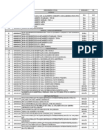 Matriz Tabela 18 SBH Taxas Diarias e Gases