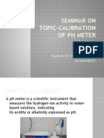 Calibration of PH Meter