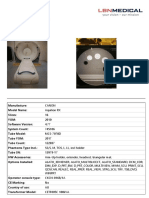 Aquilion RX: Specification Sheet For CT