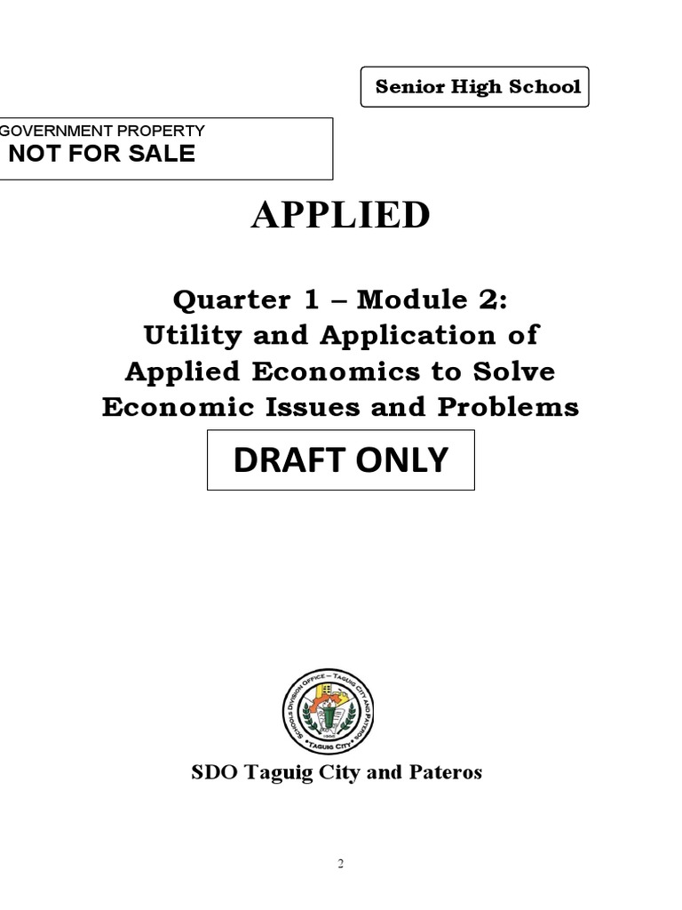 shs-applied-economics-module-2-utility-and-application-of-applied