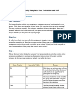 W07 Application Activity Template: Peer Evaluation and Self-Assessment