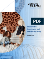 Sustainable Investment and Ownership Policy