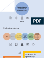 Parte 2 - Funcionalidades y Variables de Un Software ERP