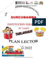 Plan Lector 2022 I.E Tablahuasi