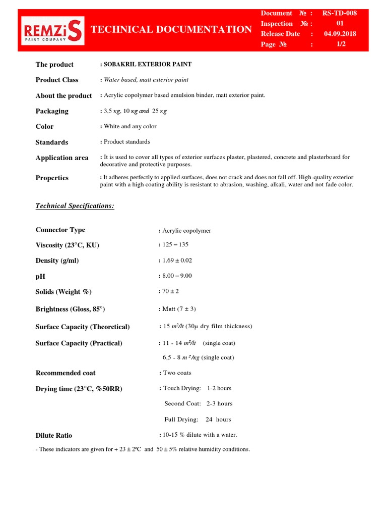 MSDS PDF Paint Acrylic Paint