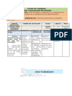 FICHA DE TRABAJO N 18 CUARTO AÑO