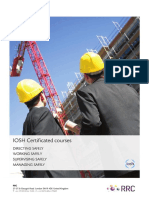 Iosh Certificat Ed Courses