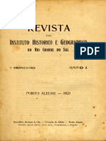 [1921] Revista do Instituto Histórico e Geográfico do Rio Grande do Sul n. 1 (1921)