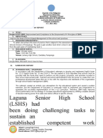 Laguna Senior High School (LSHS) Had Been Doing Challenging Tasks To Sustain An Established Competent Work