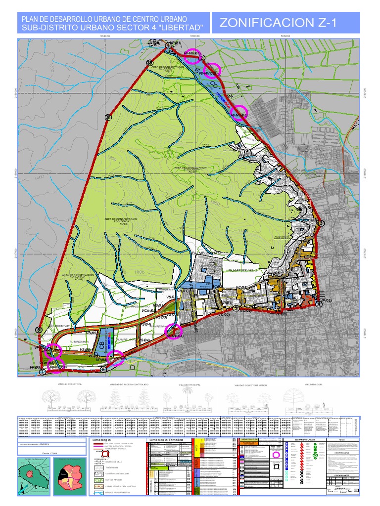 Planes Parciales de Centro de Poblacion Subdistrito 4-Sub-Distrito 4 | PDF
