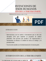 Intervenciones de Procesos Humanos