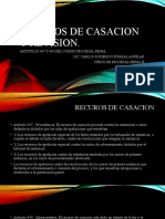 Recuros de Casacion y Revision