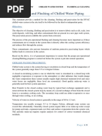 Chilled Water System Flushing Procedure | PDF | Water | Pump