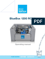 Bluebox 1200 Rors: Operating Manual