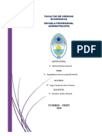 Facultad de Ciencias Económicas Escuela Profesional Administración