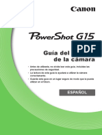 PowerShot G15 Camera User Guide ES