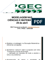 Modelos de Transporte e Energia: Estudantes Modelam Impactos