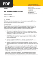 Business Stress Report June 2011