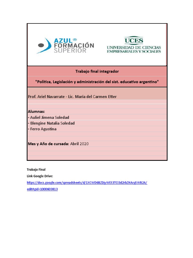 TP FiNAL - Pol | PDF