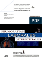 NEUMOPATIAS LABORALES E INTERRSTICIALES