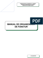 Manual de Organización Fonatur