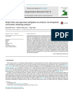 Biojet Fuels and Emissions Mitigation in Aviation An Integrated Modelling Analisys