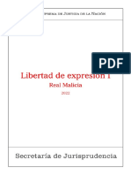 Documento "Libertad de Expresión I: Real Malicia"