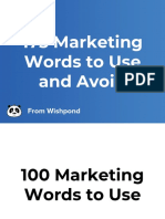 175 Marketing Words To Use and Avoid: From Wishpond