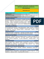 Automation Lab Courses