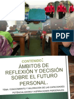 Ámbitos de Reflexión y Decisión Sobre El Futuro Personal.
