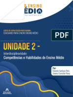 Competências e Habilidades Do Ensino Médio: Interdisciplinaridade