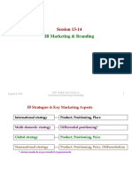 IIM-K IB-E 2022-23 AB S13-14 Marketing Branding