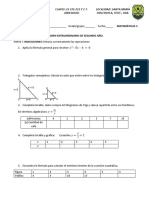 Examen Extraordinario 3°