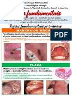 Lesões fundamentais da mucosa oral