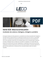 Equipamiento para La Industria Química - LECO