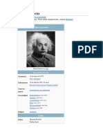 Albert Einstein, físico teórico