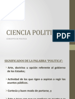 2.- La Ciencia Politica