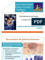 Infecciones quirúrgicas