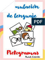 Estimulación de lenguaje en pictogramas