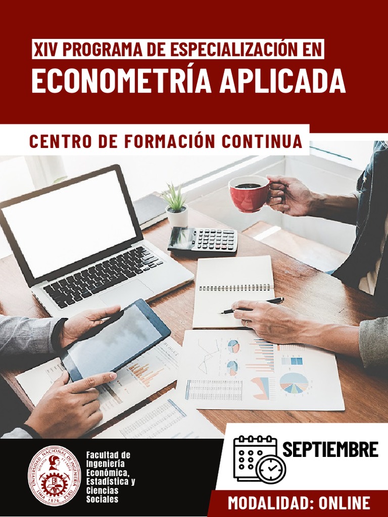 Brochure Peea | PDF | Econometría | Software