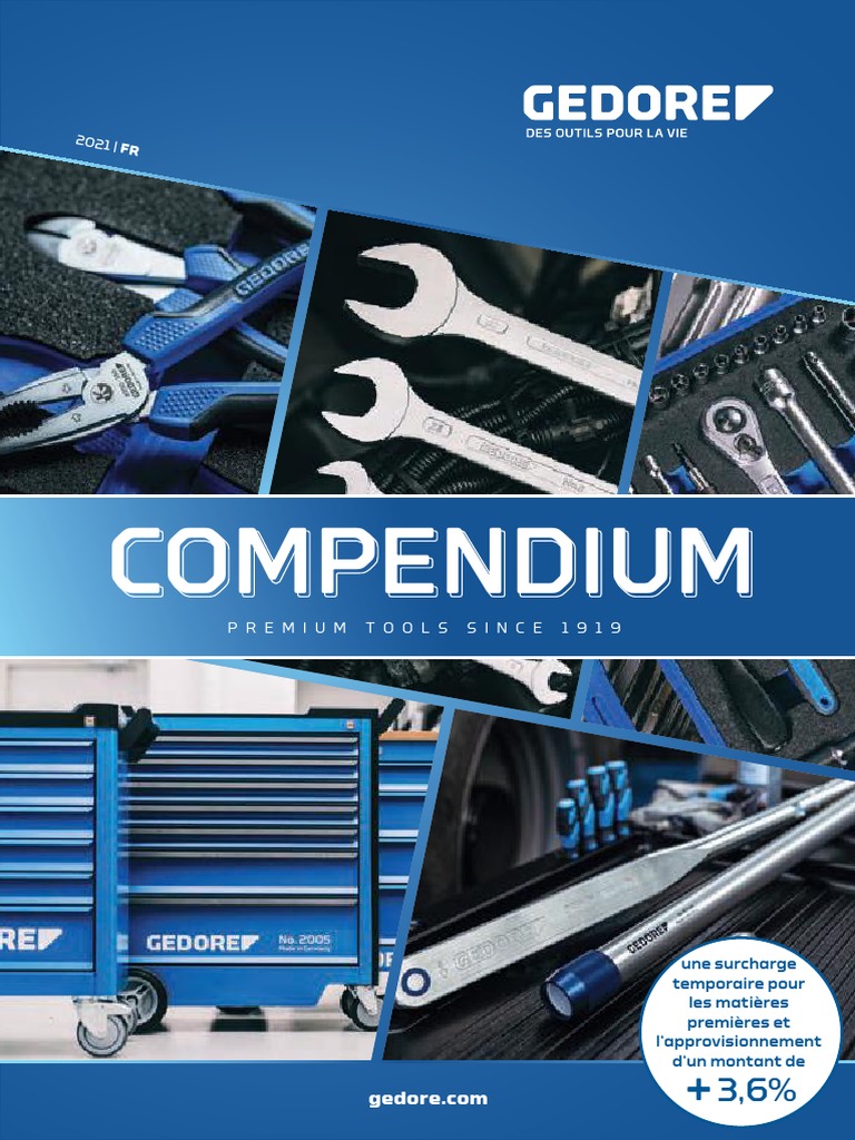 GEDORE S-306 - Gamme professionnelle AGRAR en modules CT, 306 pièces