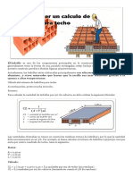 Manual-Como Hacer El Calculo de Un Ladrillo para Techo