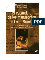 Baigent Michael - El Escandalo de Los Manuscritos del Mar Muerto