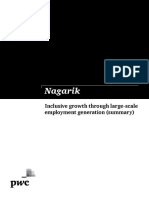 Nagarik: Inclusive Growth Through Large-Scale Employment Generation (Summary)
