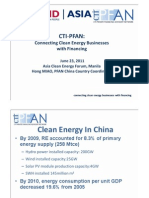Hong Miao - CTI-PFAN Connecting Clean Energy Businesses With Financing