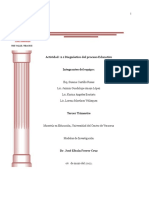 Actividad 2.1 Diagnostico Del Proceso Educativo