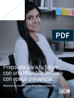 Prepárate para Tu Futuro Con Una Maestria en Línea Con Apoyo Presencial